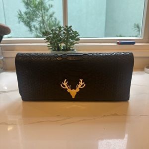 Taxidermy Python Harper Clutch bag